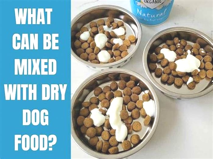 What can I mix in my dogs food everyday