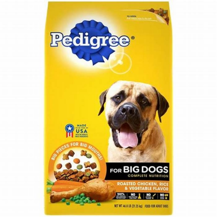 What happened to PEDIGREE dry dog food